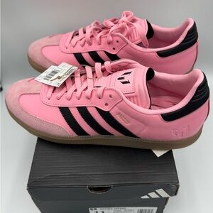 Adidas Samba Messi Pink and Black Men’s 11 new in box